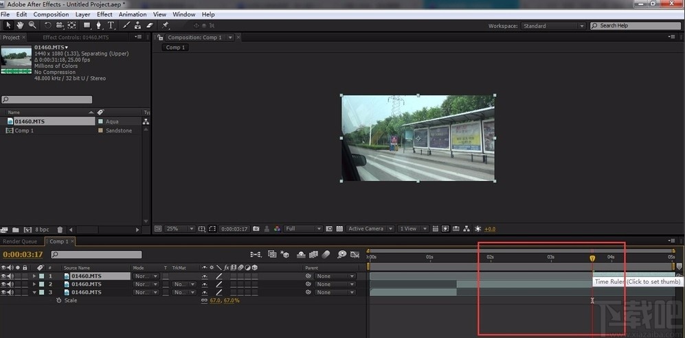 adobeaftereffects如何剪切视频