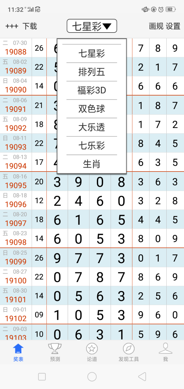 够力七星彩