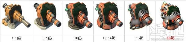 海岛奇兵巨型加农炮升级数据详细介绍