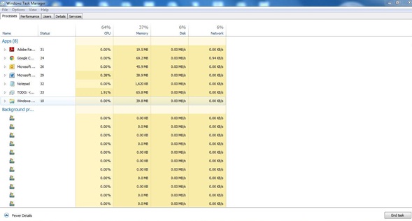 DBC Task Manager(仿Win8任务管理器) V0.9.5.150官方中文版