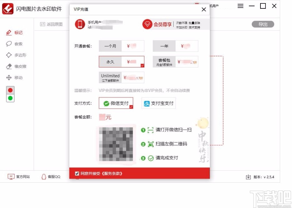 闪电图片去水印软件