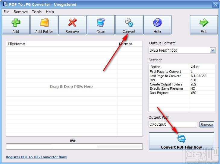 PDF To JPG Converter