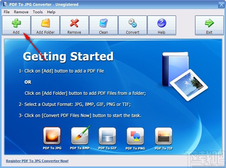PDF To JPG Converter