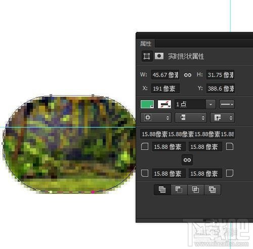 Photoshop CC޸ͼСıԲǰ뾶