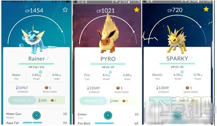 Pokemon Go伊布进化规律彩蛋精灵宝可梦go伊布指定进化方法 下载吧